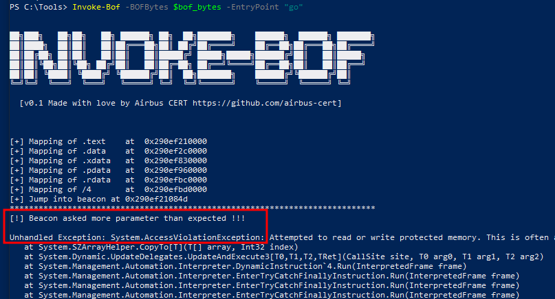 enum_filter_drivers BOF asks for optional parameter