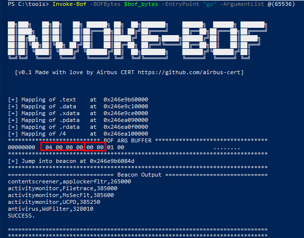 Using 65536 to spoof an empty string value